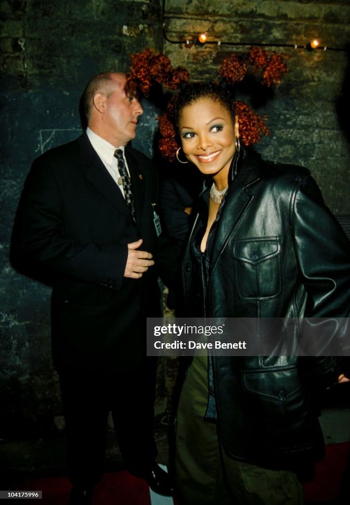 Janet Jackson New Album "The Velvet Rope" Launch Party In London