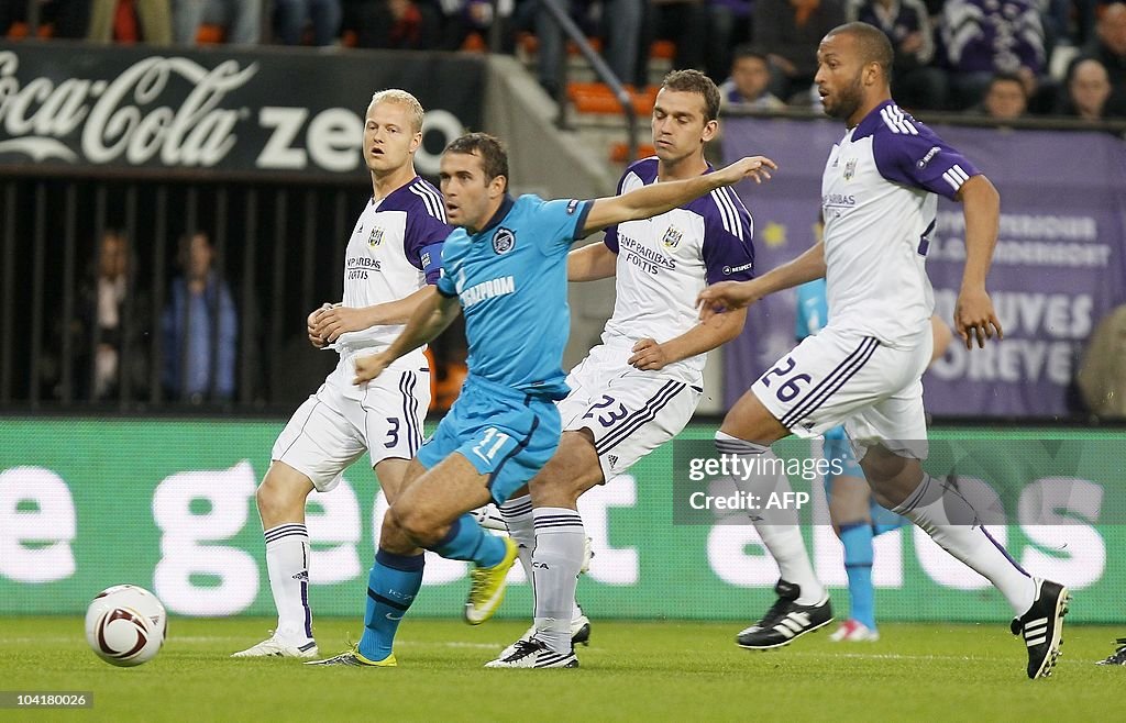 Zenit St Petersburg's Aleksandr Kerzhako