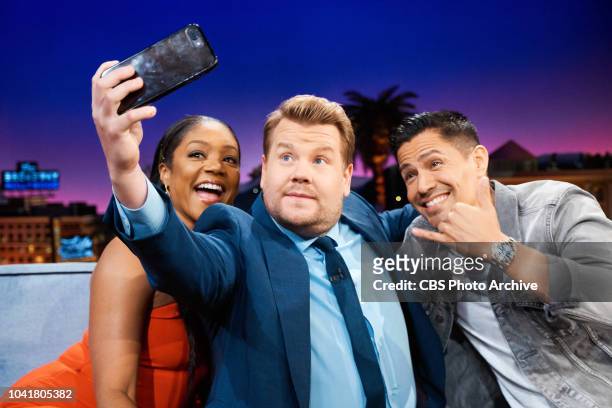 The Late Late Show with James Corden airing Monday, September 24 with guests Tiffany Haddish, Jay Hernandez, Fik-Shun, and musical guests Tori Kelly...