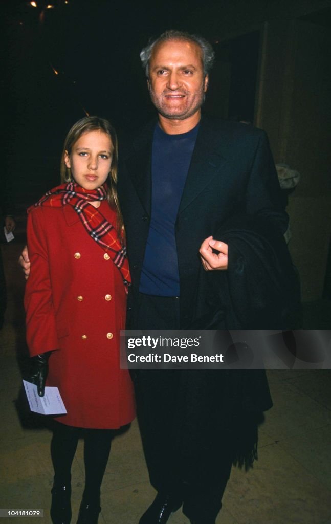 Le Ballet Bejart, Gianni Versace And Niece Allegra