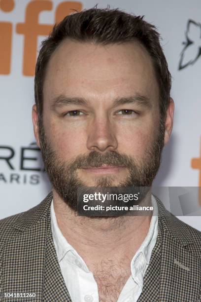 Mark Hildreth arrives at the premiere of American Pastoral during the 41st Toronto International Film Festival, TIFF, at Princess of Whales Theatre...