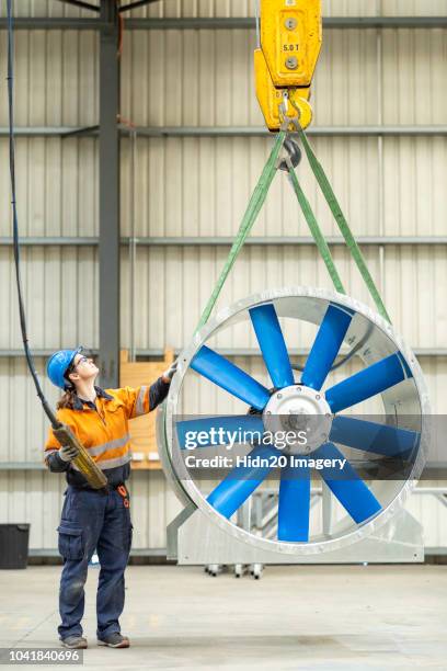 hanging out with my big fan 1 - industrial fan stock pictures, royalty-free photos & images