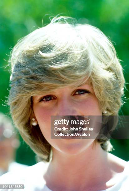 Prince Charles, Prince of Wales, and Diana, Princess of Wales, visit Australia, In Tennant Creek, Northern Territory, 22nd March 1983.