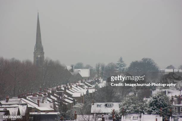 winter views - ealing stock pictures, royalty-free photos & images