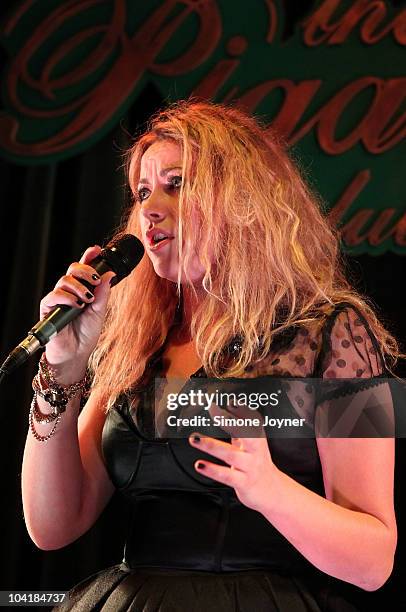 Singer Charlotte Church debuts her new album 'Back To Scratch' at The Pigalle Club on September 16, 2010 in London, England.