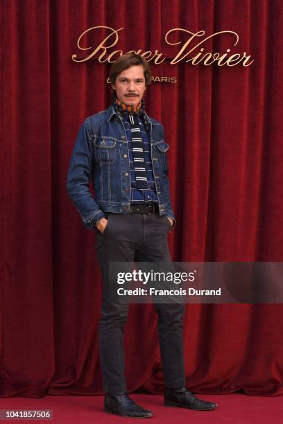 Elie Top attends the Roger Vivier Presentation Spring/Summer 2019 during Paris Fashion Week on September 27, 2018 in Paris, France.