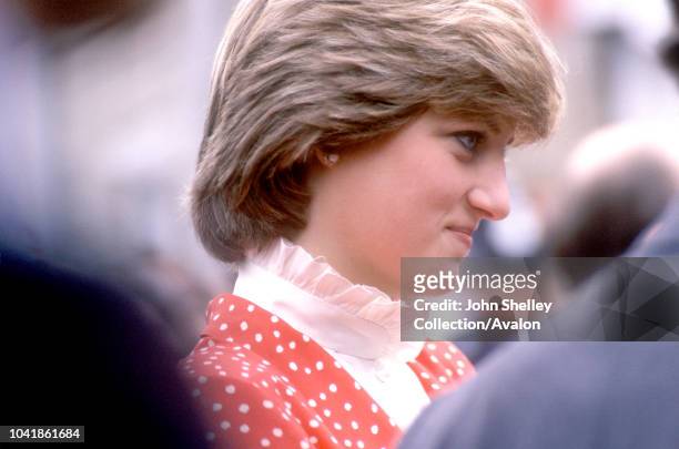 Lady Diana Spencer, the future Princess of Wales, 1st June 1981.