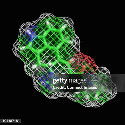 LSD molecule LSD molecule