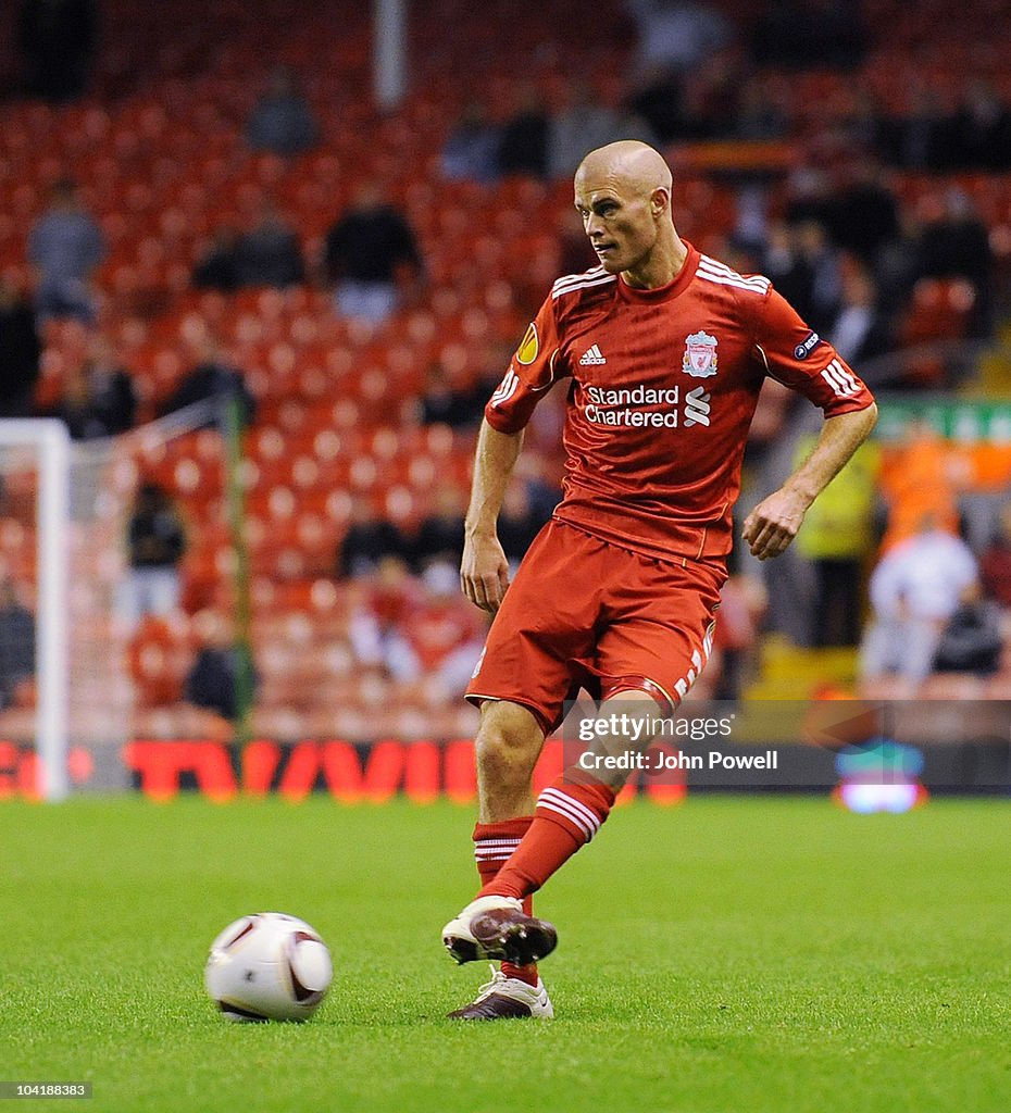 Liverpool v Steau Bucharest - UEFA Europa League