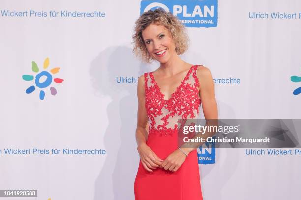 Annika Zimmermann attends the Ulrich Wickert and Peter Scholl-Latour award at Bar jeder Vernunft on September 27, 2018 in Berlin, Germany.