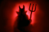 Creepy Devil silhouette