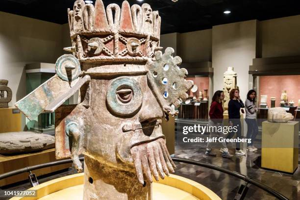 An Aztec god of rain on display in the National Museum of Anthropology.