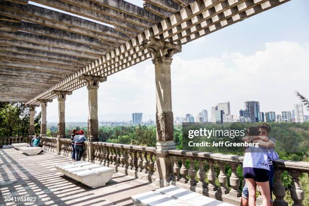 The city skyline seen from the Castillo de Chapultepec Castle.