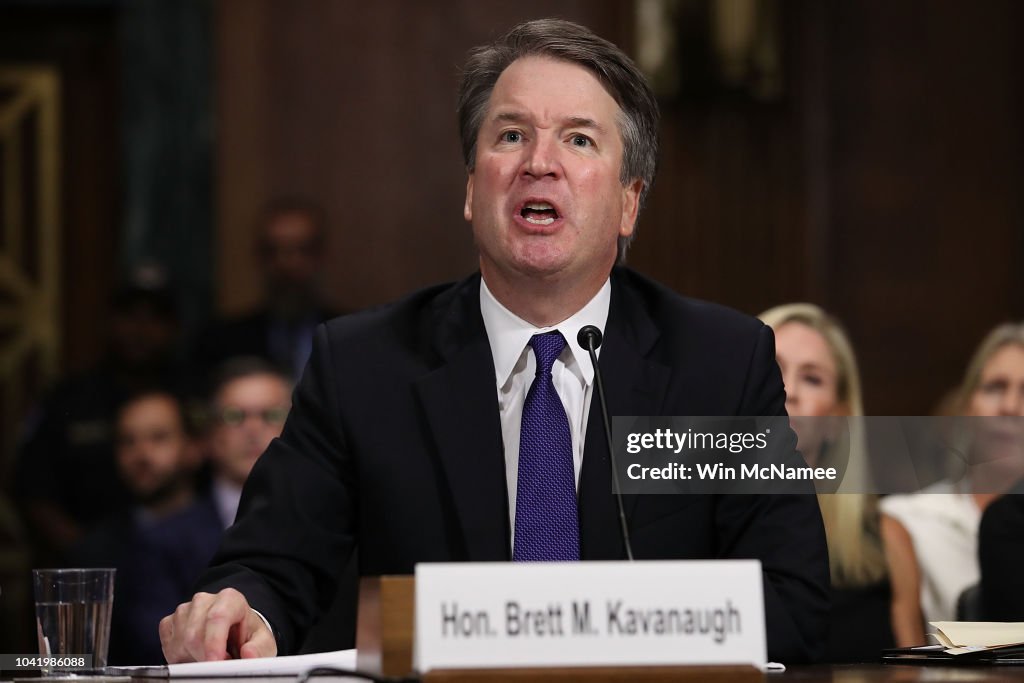 Dr. Christine Blasey Ford And Supreme Court Nominee Brett Kavanaugh Testify To Senate Judiciary Committee