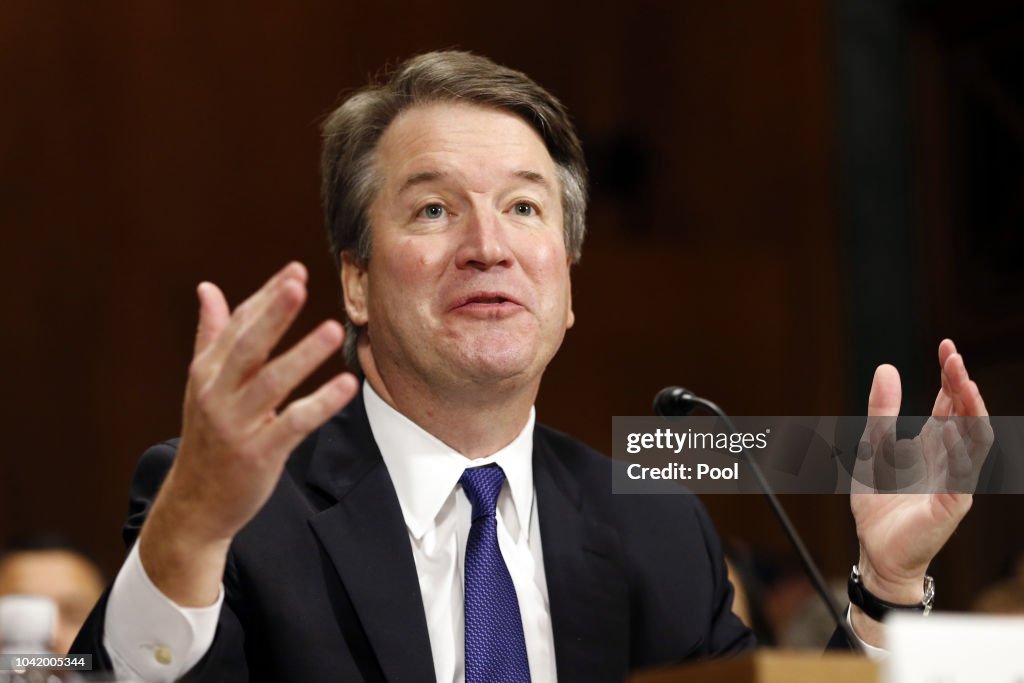 Dr. Christine Blasey Ford And Supreme Court Nominee Brett Kavanaugh Testify To Senate Judiciary Committee