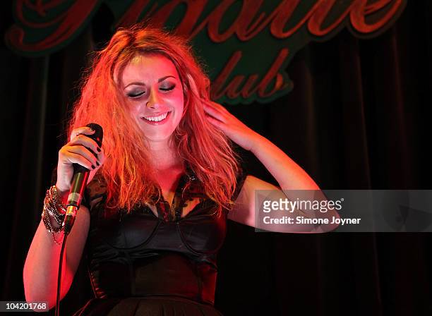 Singer Charlotte Church debuts her new album 'Back To Scratch' at The Pigalle Club on September 16, 2010 in London, England.