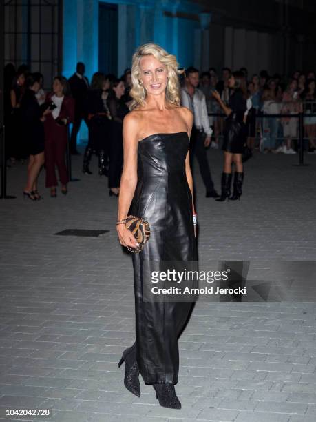 Lady Victoria Hervey is seen during Milan Fashion Week Spring/Summer 2019 on September 21, 2018 in Milan, Italy.