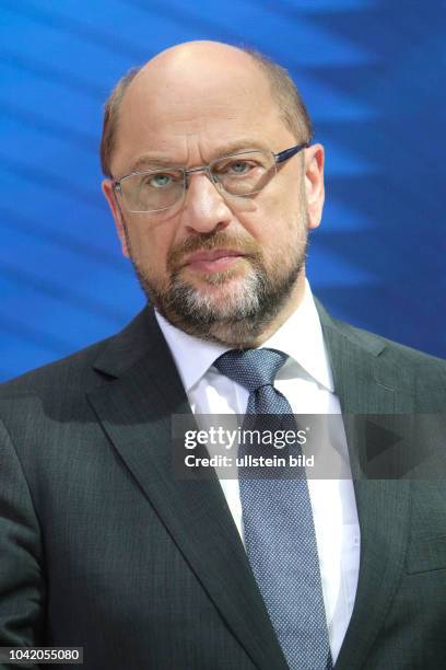 Martin Schulz, Parteivorsitzender und Kanzlerkandidat der SPD,