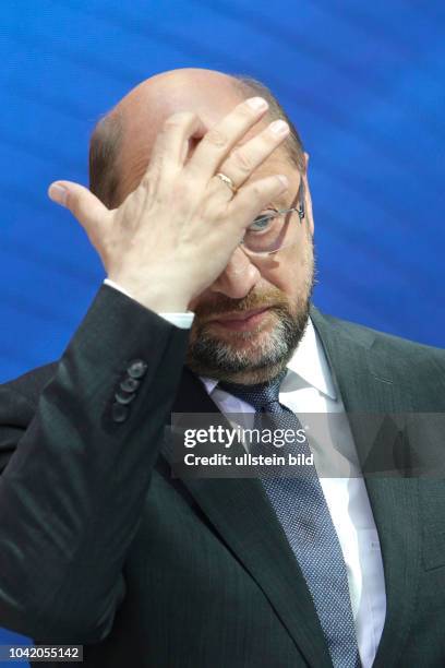 Martin Schulz, Parteivorsitzender und Kanzlerkandidat der SPD,