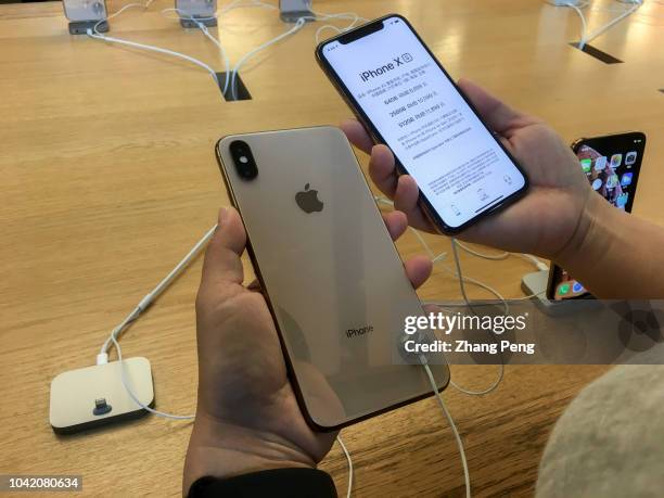 In Apple store located at Sanlitun, Chinese customers showed great interest in new iPhone XS, though iPhone XS was regarded as the most expensive...