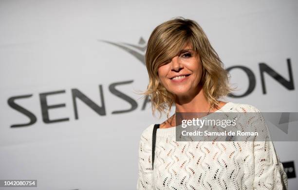 Arancha de Benito attends 'Sensation' Photocall Presentation in Madrid on September 27, 2018 in Madrid, Spain.