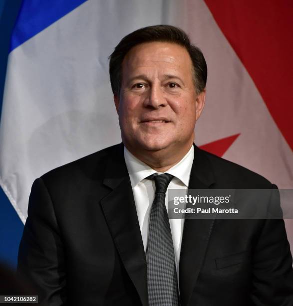 Panama President Juan Carlos Varela Rodriguez speaks at Harvard University John F. Kennedy School of Government Institute of Politics about 'Panama...