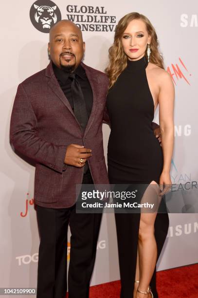 Daymond John and Heather Taras attend the Samsung Charity Gala 2018 at The Manhattan Center on September 27, 2018 in New York City.