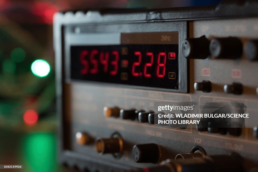 Displaycal Measure Instrument Electronic Measuring Instrument Display High-Res Stock Photo - Getty Images