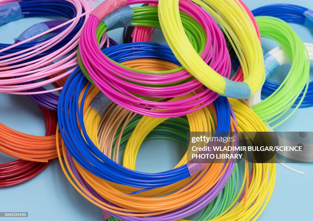 Filaments Plastic Filaments For 3d Printing High-Res Stock Photo - Getty Images