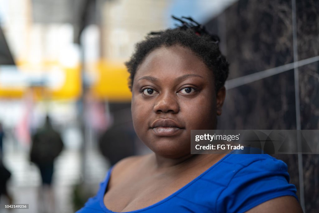 African Ethnicity Woman Portrait