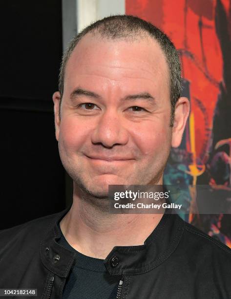 Director Gregory Plotkin attends the Opening Night Screening Of HELL FEST at the TCL Chinese 6 Theater on September 27, 2018 in Hollywood, California.