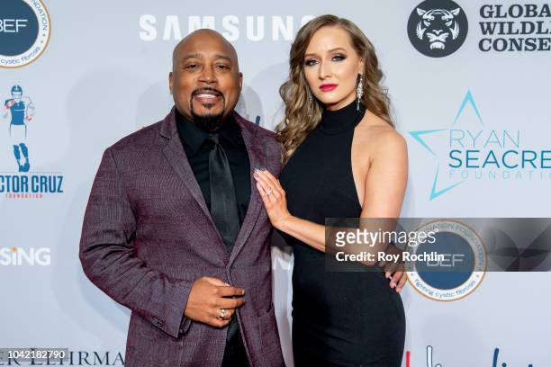Daymond John and Heather Taras attend the 2018 Samsung Charity Gala at The Manhattan Center on September 27, 2018 in New York City.