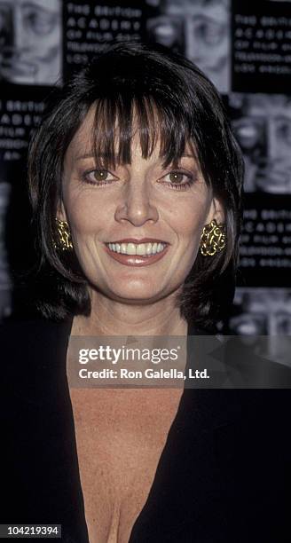 Actress Sarah Douglas attends Fifth Annual BAFTA Awards on February 8, 1995 at the Beverly Wilshire Hotel in Beverly Hills, California.
