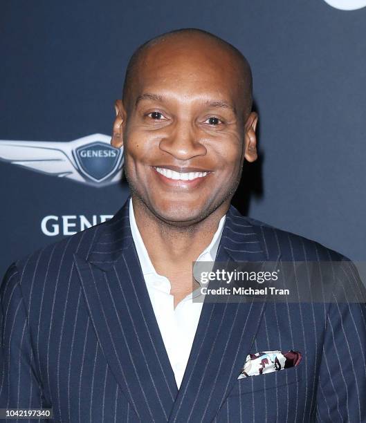 Marcellas Reynolds attends OUT Magazine's Annual Power 50 Celebration held at NeueHouse Hollywood on September 27, 2018 in Los Angeles, California.