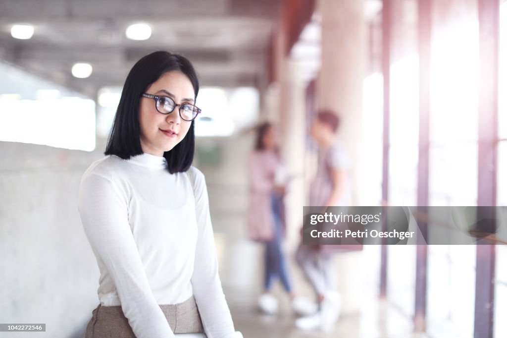 Break Between Class University Students Having A Break Between Classes High-Res Stock Photo ...