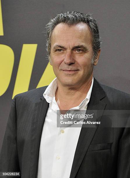 Spanish actor Jose Coronado attends the 58th San Sebastian International Film Festival Opening Ceremony at the Kursaal Palace on September 17, 2010...