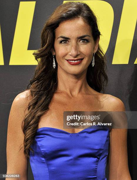 Spanish actress Belen Lopez attends the 58th San Sebastian International Film Festival Opening Ceremony at the Kursaal Palace on September 17, 2010...