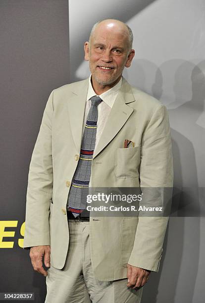 Actor John Malkovich attends the 58th San Sebastian International Film Festival Opening Ceremony at the Kursaal Palace on September 17, 2010 in San...