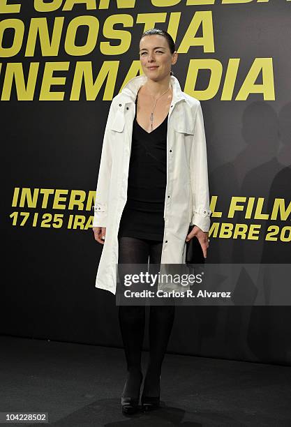 Actress Olivia Williams attends the 58th San Sebastian International Film Festival Opening Ceremony at the Kursaal Palace on September 17, 2010 in...