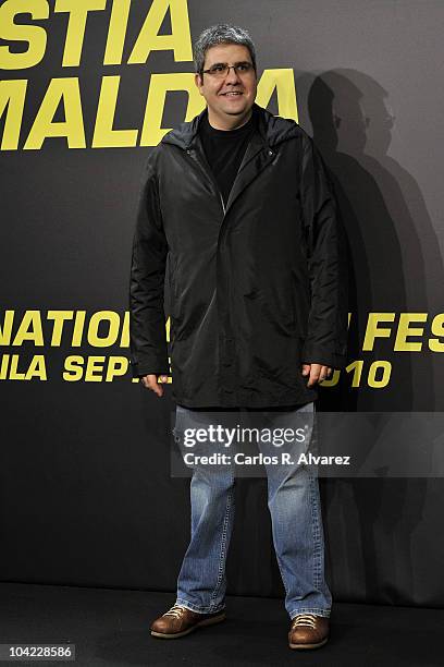 Spanish actor Florentino Fernandez attends the 58th San Sebastian International Film Festival Opening Ceremony at the Kursaal Palace on September 17,...