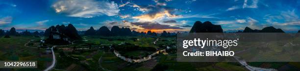 pastoral scenery in guilin,china - guilin stock pictures, royalty-free photos & images