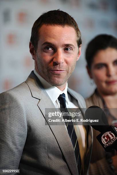 Actor Alessandro Nivola attends "Janie Jones" Premiere during the 35th Toronto International Film Festivalat Roy Thomson Hall on September 17, 2010...