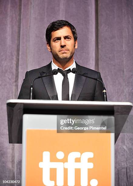 Director David M. Rosenthal attends "Janie Jones" Premiere during the 35th Toronto International Film Festival at Roy Thomson Hall on September 17,...