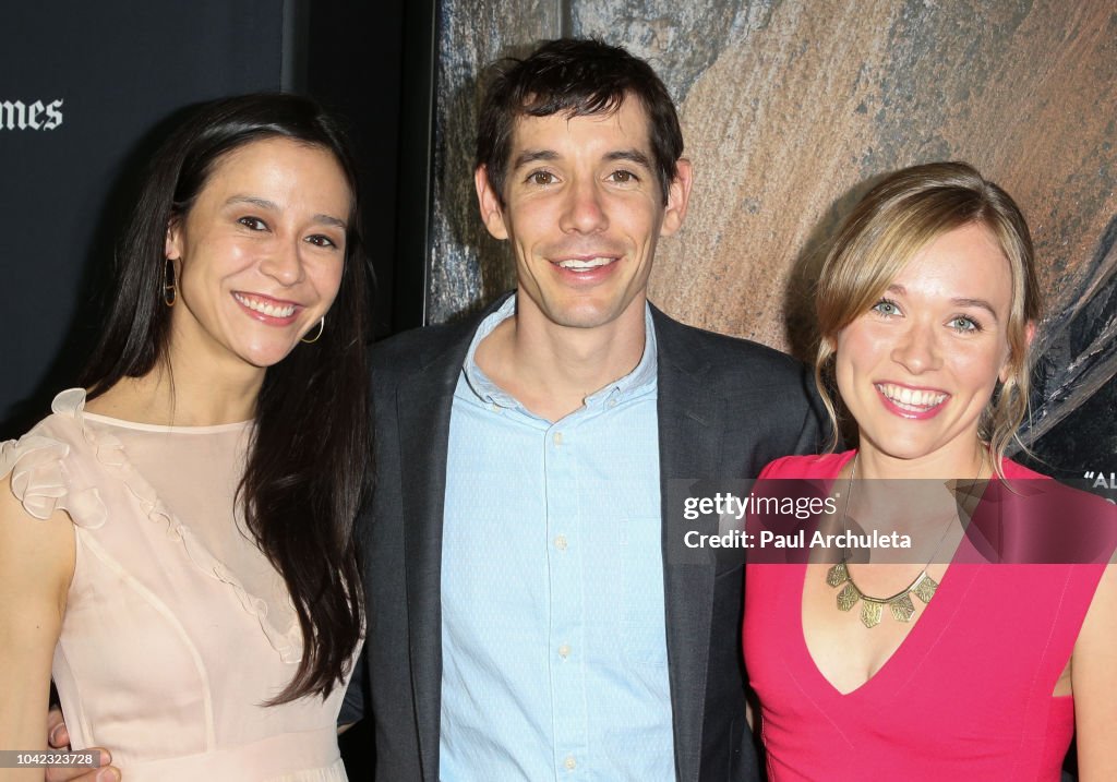 2018 LA Film Festival - Gala Screening Of "Free Solo"