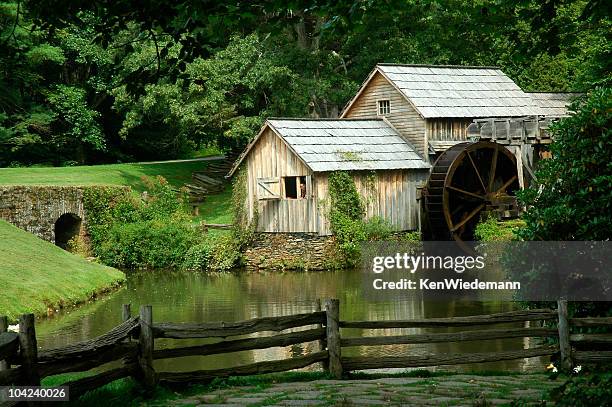 mabry mill - water mill stock pictures, royalty-free photos & images