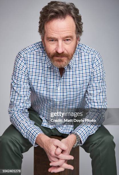 Actor Bryan Cranston of Tribeca Talks: A Conversation with Bryan Cranston poses for a portrait during the 2018 Tribeca TV Festival on September 22,...