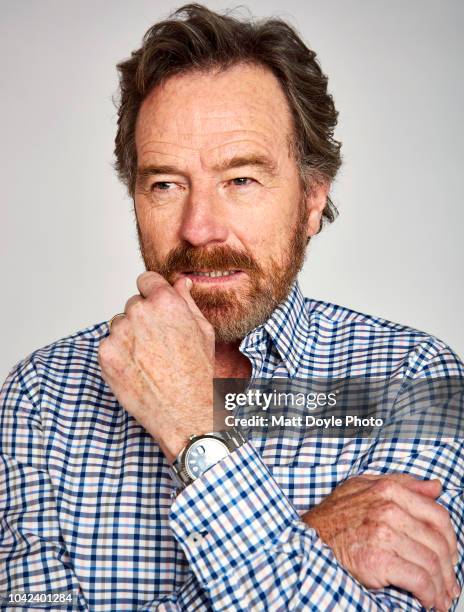 Actor Bryan Cranston of Tribeca Talks: A Conversation with Bryan Cranston poses for a portrait during the 2018 Tribeca TV Festival on September 22,...