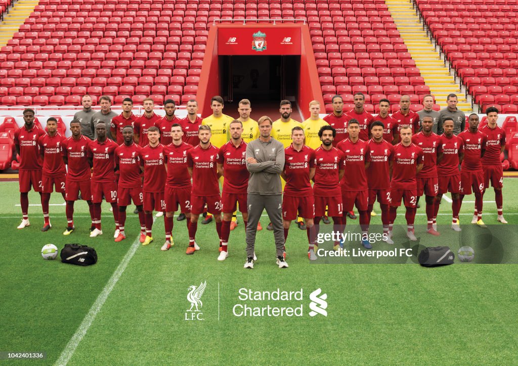 Liverpool FC Official Team Photo