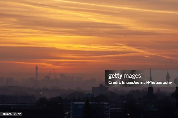 london panorama - ealing stock pictures, royalty-free photos & images