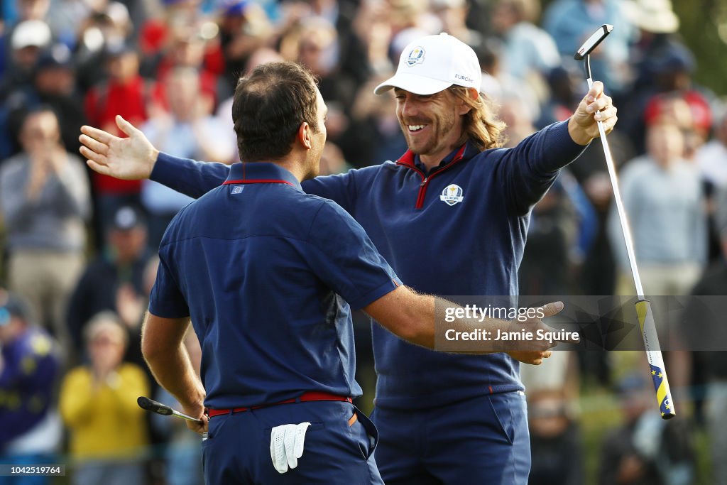 2018 Ryder Cup - Afternoon Foursome Matches